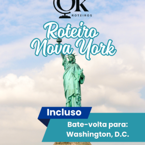 Roteiro com MAPA para Nova York