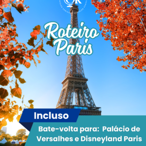 Roteiro com MAPA para Paris