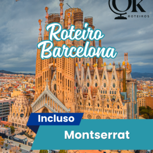 Roteiro com MAPA para Barcelona