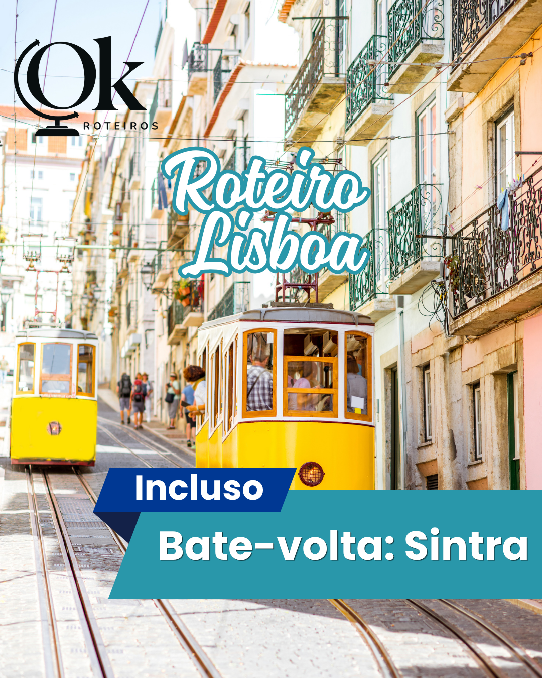 Roteiro com MAPA para Lisboa