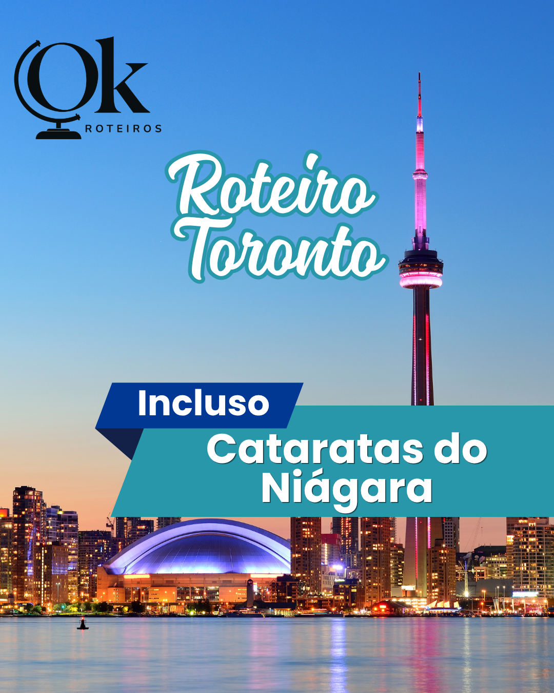 Roteiro com MAPA para Toronto